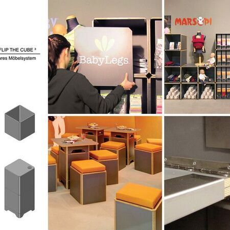 FLIP THE CUBE ³ – ein Möbel für alles… Möbeldesign