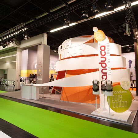 Messestand für die Wickelkinder GmbH Köln, Deutschland