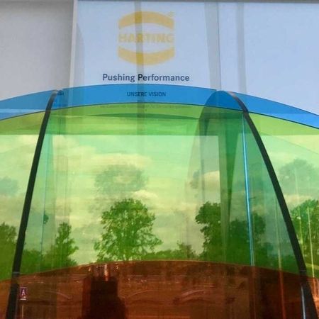 Licht für die Kunst - Beleuchtung der Skulptur im Foyer des neuen Harting EDC in Espelkamp
