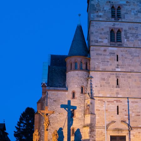 Die neue, energieeffiziente und nachhaltige Beleuchtung des Heppenheimer Doms