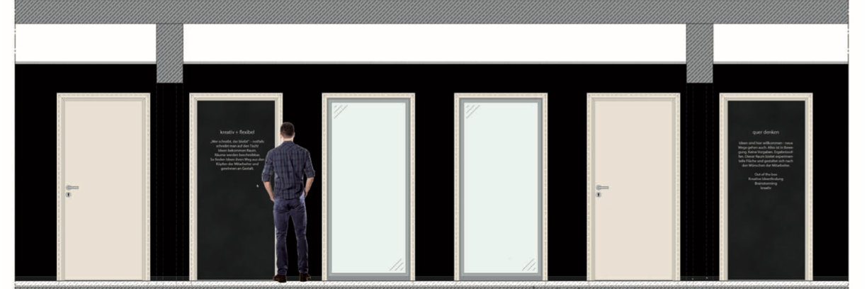 6 verschiedene Meetingraum-Typen für DAW Caparol in Ober-Ramstadt