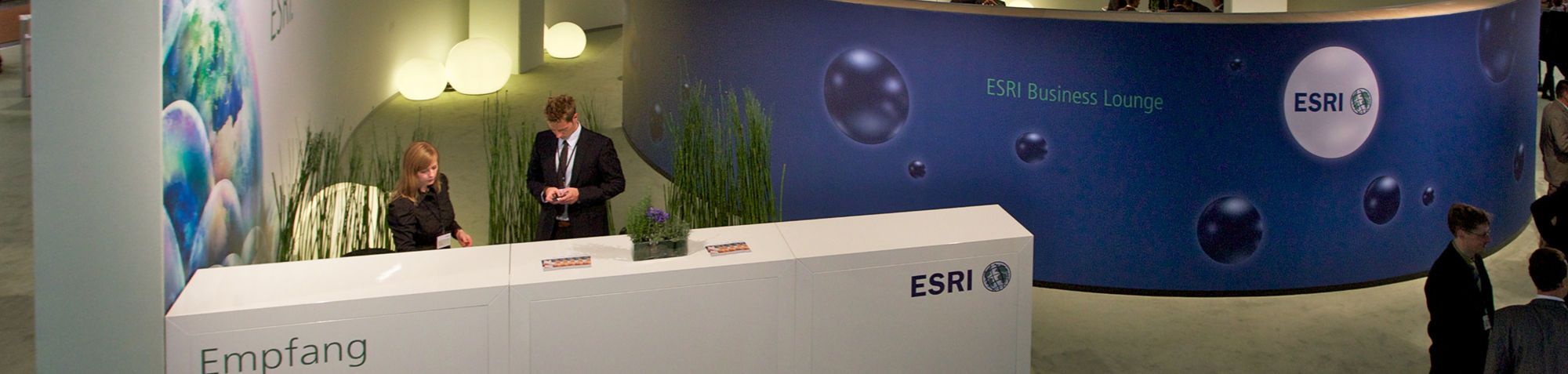 Messestand ESRI – Think 360° oder Eine Erde Messe